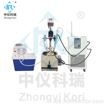 Heizung DF-5L einschichtiger Glasreaktor für Chemikalien